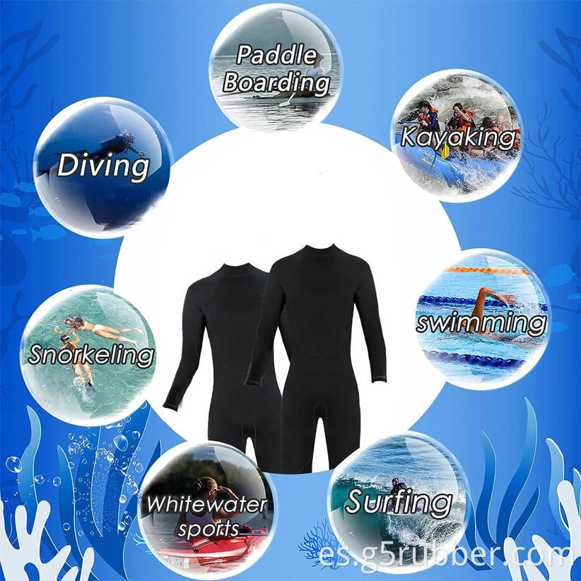 Youth Wetsuit 3mm Neoprene Swimming Suit Long Sleeve Diving Suit